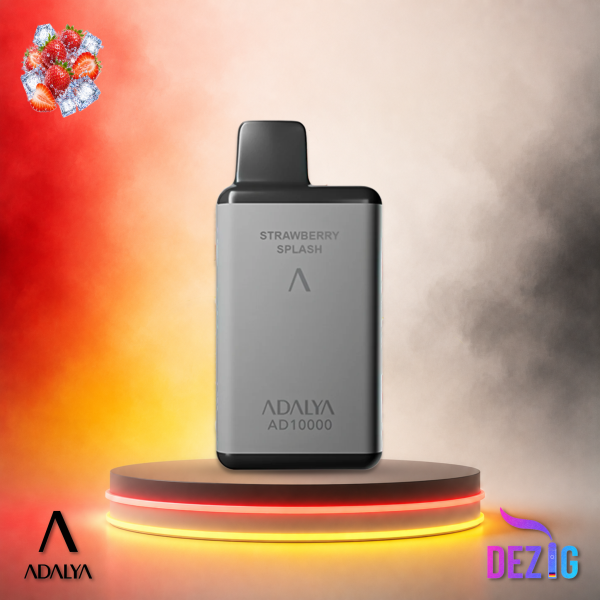 Adalya AD10000 10K Strawberry Splash Einweg Vape mit Erdbeer-Geschmack und 10000 Zügen
