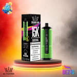 Al Fakher Crown Bar HyperMax 15K Blue Razz Lemonade Einweg Vape mit Blue-Razz-Limonaden-Geschmack und 15000 Zügen.
