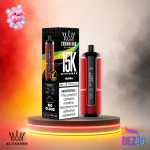 Al Fakher Crown Bar HyperMax 15K Hubba Einweg Vape mit Hubba-Kaugummi-Geschmack und 15000 Zügen.