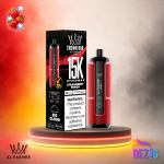 Al Fakher Crown Bar HyperMax 15K Strawberry Punch Einweg Vape mit Erdbeer-Punch-Geschmack und 15000 Zügen.