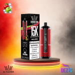 Al Fakher Crown Bar HyperMax 15K Two Apple Einweg Vape mit Doppelapfel-Geschmack und 15000 Zügen.