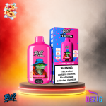 Blur 15K Summer Peach Ice Einweg Vape mit Summer- und Pfirsich-Ice-Geschmack und 15000 Zügen.