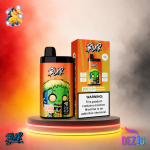 Blur 20K Blueberry Ice Peach Mango Einweg Vape mit Blaubeer-Ice-Pfirsich-Mango-Geschmack und 20000 Zügen.