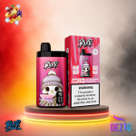 Blur 20K Cherry Peach Lemonade Strawberry Grape Einweg Vape mit Kirsch-Pfirsich-Limonade-Erdbeer-Trauben-Geschmack und 20000 Zügen.