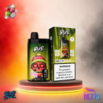 Blur 20K Double Apple Dragonfruit Ice Einweg Vape mit Doppel-Apfel-Drachenfrucht-Ice-Geschmack und 20000 Zügen.
