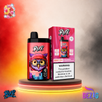 Blur 20K Summer Peach Ice Watermelon Bubblegum Einweg Vape mit Summer-, Pfirsich-Ice-, Wassermelonen- und Bubblegum-Geschmack und 20000 Zügen.