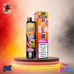 Blur 30K Cherry Cola Summer Peach Ice Strawberry Banana Einweg Vape mit 30000 Zügen und fruchtigem Mix aus Kirsch-Cola, Summer Peach Ice und Erdbeer-Banane.