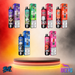 Blur 30K Mix 2 Einweg Vape mit 30000 Zügen und gemischten fruchtigen Geschmacksrichtungen.