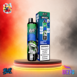 Blur 30K Watermelon Ice Mr Blue Strawberry Kiwi Einweg Vape mit 30000 Zügen und fruchtigem Mix aus Wassermelonen-Ice, Mr Blue und Erdbeer-Kiwi.
