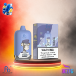 Fumot Digital Box 12K Blue Razz Lemonade Einweg Vape mit bis zu 12000 Zügen und fruchtigem Blaubeer-Himbeer-Limonaden-Geschmack