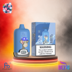 Fumot Digital Box 12K Blueberry Bubblegum Einweg Vape mit bis zu 12000 Zügen und süßem Blaubeer-Kaugummi-Geschmack