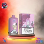 Fumot Digital Box 12K Blueberry Cherry Cranberry Einweg Vape mit bis zu 12000 Zügen und fruchtigem Blaubeer-Kirsch-Cranberry-Geschmack