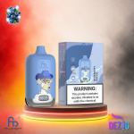 Fumot Digital Box 12K Blueberry On Ice Einweg Vape mit bis zu 12000 Zügen und erfrischendem Blaubeer-Menthol-Geschmack