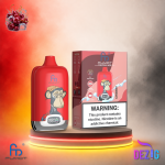 Fumot Digital Box 12K Cherry Einweg Vape mit bis zu 12000 Zügen und intensivem Kirsch-Geschmack