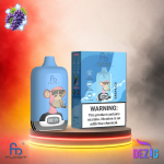 Fumot Digital Box 12K Grape Ice Einweg Vape mit bis zu 12000 Zügen und erfrischendem Trauben-Menthol-Geschmack