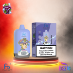 Fumot Digital Box 12K Grape Mint Einweg Vape mit bis zu 12000 Zügen und aromatischem Trauben-Minze-Geschmack