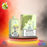 Fumot Digital Box 12K Lemon Lime Einweg Vape mit bis zu 12000 Zügen und spritzigem Zitronen-Limetten-Geschmack