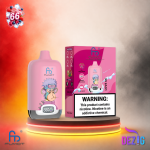 Fumot Digital Box 12K Love 66 Einweg Vape mit bis zu 12000 Zügen und fruchtigem Wassermelonen-Maracuja-Menthol-Geschmack