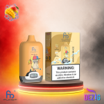 Fumot Digital Box 12K Mango On Ice Einweg Vape mit bis zu 12000 Zügen und erfrischendem Mango-Menthol-Geschmack