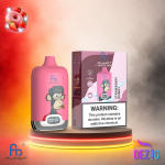 Fumot Digital Box 12K Strawberry Donut Einweg Vape mit bis zu 12000 Zügen und süßem Erdbeer-Donut-Geschmack