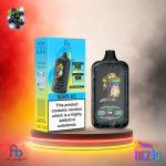 Fumot Digital Monkey 40K Black Ice Einweg Vape mit Black-Ice-Geschmack und 40000 Zügen.