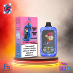 Fumot Digital Monkey 40K Blueberry Raspberry Einweg Vape mit Blaubeer-Himbeer-Geschmack und 40000 Zügen.