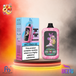 Fumot Digital Monkey 40K Juicy Peach Ice Einweg Vape mit saftigem Pfirsich-Ice-Geschmack und 40000 Zügen.