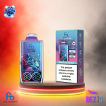 Fumot Leopard 40K Blueberry On Ice Einweg Vape mit Blaubeer-Ice-Geschmack und 40000 Zügen.