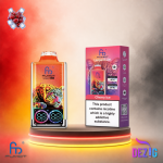 Fumot Leopard 40K Cherry Ice Einweg Vape mit Kirsch-Ice-Geschmack und 40000 Zügen.