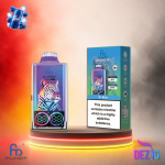 Fumot Leopard 40K Dr Blue Einweg Vape mit Dr-Blue-Geschmack und 40000 Zügen.