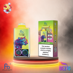 Fumot Leopard 40K Pink Lemonade Einweg Vape mit Pink-Lemonade-Geschmack und 40000 Zügen.