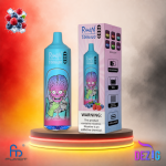 Fumot RandM Tornado 9K Blueberry Raspberry Einweg Vape mit bis zu 9000 Zügen und fruchtigem Blaubeer-Himbeer-Geschmack