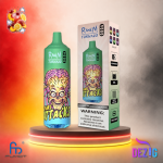 Fumot RandM Tornado 9K Cherry Peach Lemonade Einweg Vape mit bis zu 9000 Zügen und fruchtigem Kirsch-Pfirsich-Limonaden-Geschmack