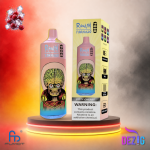 Fumot RandM Tornado 9K Fizzy Cherry Einweg Vape mit bis zu 9000 Zügen und spritzigem Kirschlimonaden-Geschmack