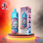 Fumot RandM Tornado 9K Prime Strawberry Watermelon Einweg Vape mit bis zu 9000 Zügen und fruchtigem Erdbeer-Wassermelonen-Geschmack