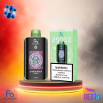 Fumot Tornado 25K Dr Blue Einweg Vape mit Dr-Blue-Geschmack und 25000 Zügen.