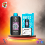 Fumot Tornado 25K Lush Ice Einweg Vape mit Lush-Ice-Geschmack und 25000 Zügen.