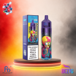 Fumot Tornado 30K Blueberry Sour Raspberry Einweg Vape mit bis zu 30000 Zügen und fruchtig-säuerlichem Blaubeer-Himbeer-Geschmack