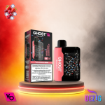 Ghost Galaxy 25K Strawberry Raspberry Cherry Einweg Vape mit Erdbeer-Himbeer-Kirsch-Geschmack und 25000 Zügen.