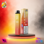 Ghost Pro 3500 Caribbean Crush Einweg Vape mit tropischem Caribbean-Crush-Geschmack und 3500 Zügen.