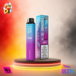 Ghost Pro 3500 Juicy Peach Ice Einweg Vape mit saftigem Pfirsich- und Ice-Geschmack und 3500 Zügen.
