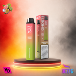 Ghost Pro 3500 Passion Kiwi Guava Einweg Vape mit Passionsfrucht-, Kiwi- und Guaven-Geschmack und 3500 Zügen.
