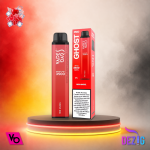 Ghost Pro 3500 Red Angel Einweg Vape mit Red-Angel-Geschmack und 3500 Zügen.