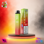 Ghost Pro 3500 Strawberry Kiwi Einweg Vape mit Erdbeer- und Kiwi-Geschmack und 3500 Zügen.