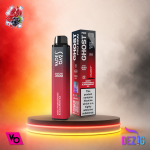 Ghost Pro 3500 Sweet Pomegranate Blackcurrant Ice Einweg Vape mit süßem Granatapfel-, Schwarze-Johannisbeer- und Ice-Geschmack und 3500 Zügen.