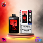 Ghost Smart Vape 40K Cherry Berry Einweg Vape mit Kirsch-Beeren-Geschmack und 40000 Zügen.