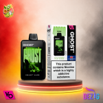 Ghost Smart Vape 40K Kiwi Passion Fruit Guava Einweg Vape mit Kiwi-Passionsfrucht-Guava-Geschmack und 40000 Zügen.