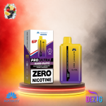 Hayati Pro Ultra 15K Blackcurrant Lemonade Straw Lemonade Einweg Vape mit Schwarze-Johannisbeere-Limonade-Erdbeer-Limonade-Geschmack und 15000 Zügen.