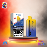 Hayati Pro Ultra 15K Blue Razz Pineapple Strawberry Ice Einweg Vape mit Blue-Razz-Ananas-Erdbeer-Ice-Geschmack und 15000 Zügen.