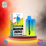 Hayati Pro Ultra 15K Crystal Ice Icy Citrus Einweg Vape mit Crystal-Ice-Icy-Zitrus-Geschmack und 15000 Zügen.
